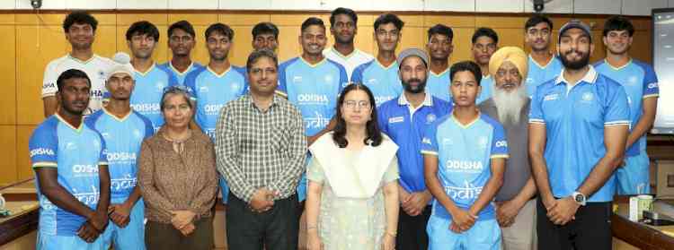 National Coaching Camp for Indian Hockey Team Starts at PU