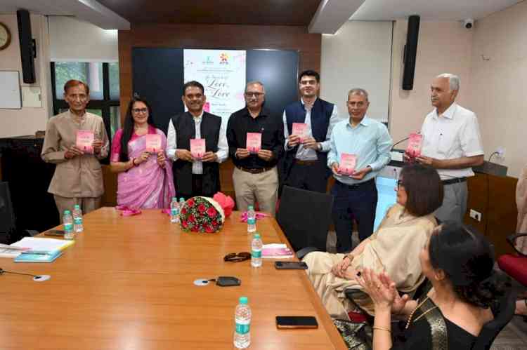 “In Search of Love, I Became Love” by Madhu Pandit Launched at MGSIPA
