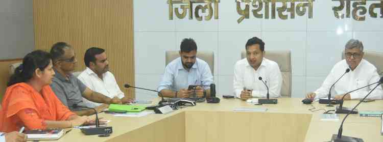 DC Sachin Gupta calls for cooperation from political parties to make the electoral roll transparent and error-free