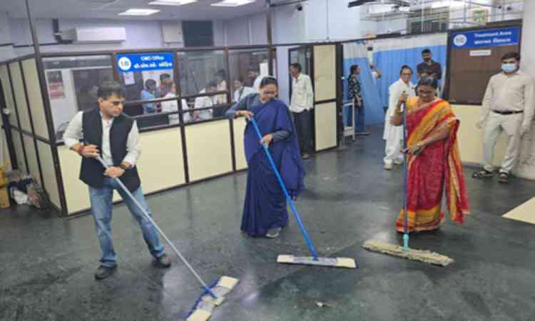 Gujarat health facilities clear over five lakh unused items under statewide cleanliness campaign