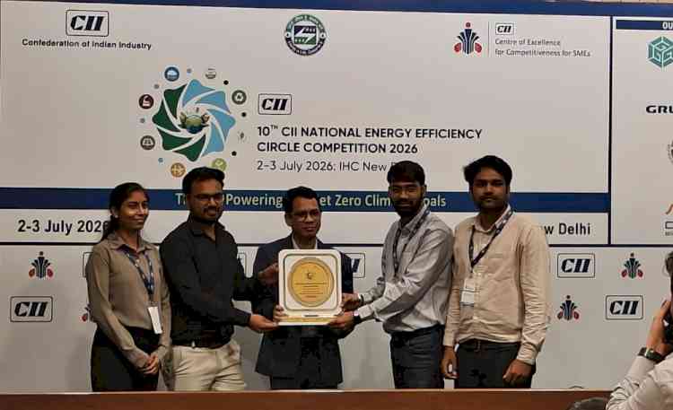 Trident Group Earns National Recognition at CII National Energy Efficiency Circle Competition 2026