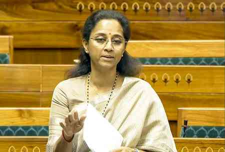 Supriya Sule scoffs at rumours of joining MahaYuti, downplays meeting with BJP MP