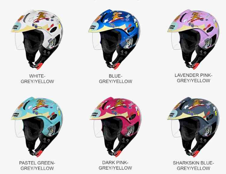 Studds Accessories Ltd.  Launches the Marshall Kids TOM and JERRY Edition Helmet in India