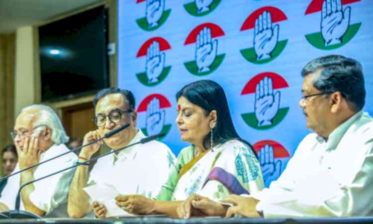 Gujarat: Congress seeks legal MSP guarantee, demands probe into pre-monsoon works