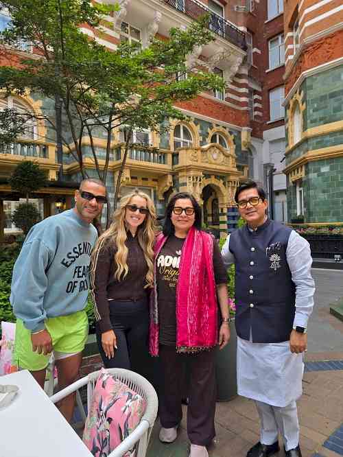 Acharya Vinod Kumar's Mysterious Meeting with Yuvraj Singh's Family in London Sparks Speculation