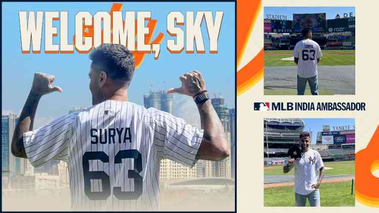 Major League Baseball expands its presence in India through International Cricket Superstar Suryakumar Yadav partnership