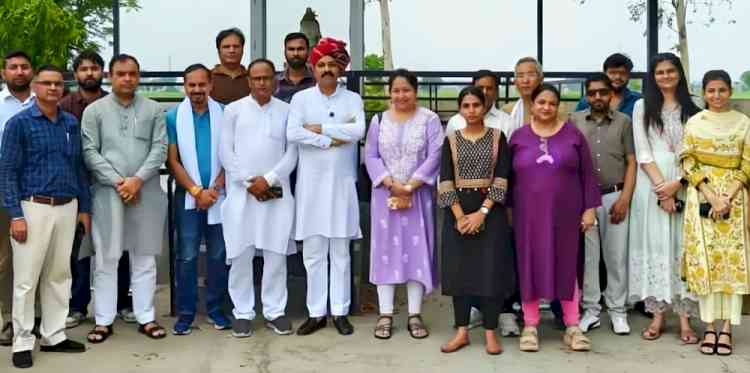 Coordinated Efforts Essential for Rural Development: HIRD Director Dr. Chauhan