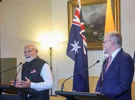 India, Australia reaffirm commitment to open, rules-based Indo-Pacific 