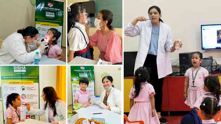 Innocent Hearts School Encourages Healthy Smiles with Free Dental Check-up Camp at its all campuses