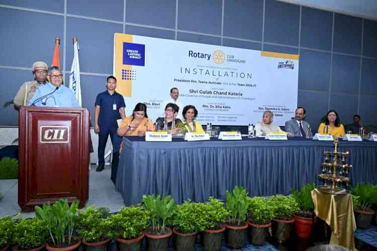 Rotary should instil social responsibility among youth, says Punjab Governor