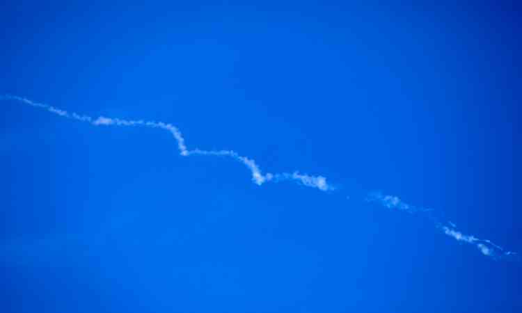 Jordan says intercepted eight missiles as Iran claims attacks on US Mideast command center, air base