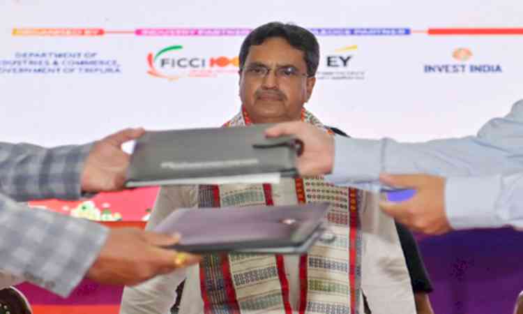 Tripura: Rs 1.21 lakh crore investment proposals received during business conclave