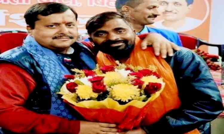 Nitin Nabin congratulates Neeraj Kumar Sinha Bharti on Bankipur bypoll nomination