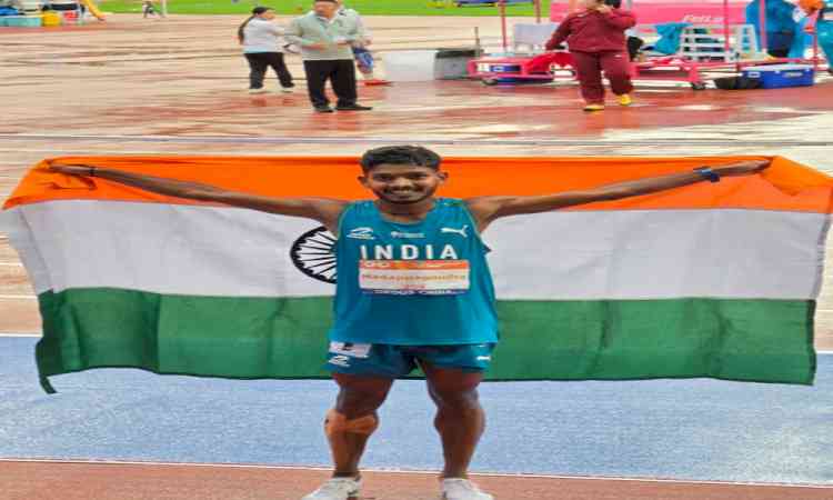 Asian U23 Athletics C'ships: India’s Shivaji Parashuram settles for silver in men’s 10,000m  