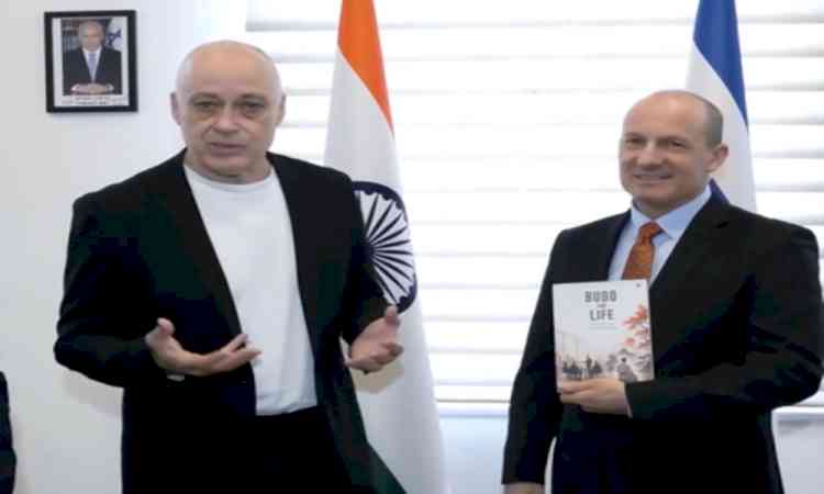 Israel Embassy in New Delhi hosts launch of Eyal Nir's book ‘Budo for Life’