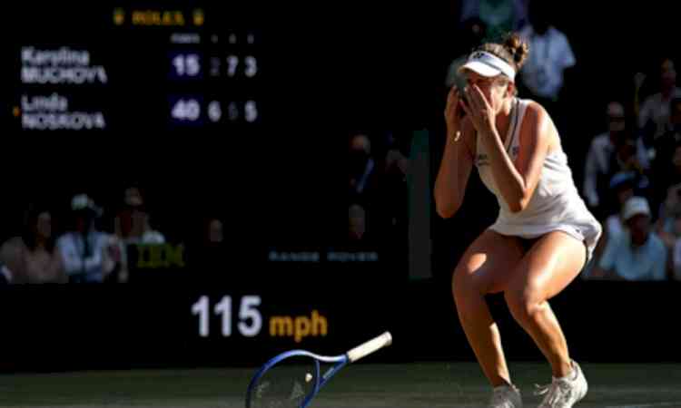 Wimbledon: Linda Noskova stuns Muchova to lift maiden women’s singles title