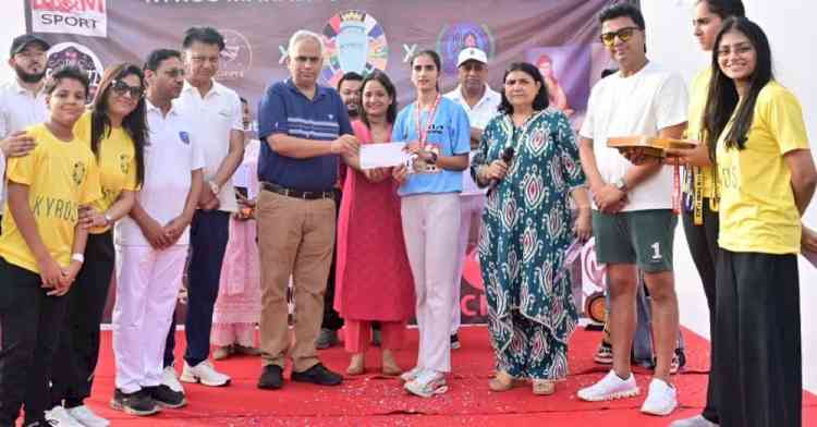 MDU VC Prof. Punia calls upon Youth to Embrace Sports Instead of Social Media; 5 km marathon at MDU