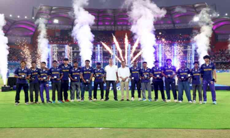 Hyderabad's Vinoo Mankad champions felicitated  during TG20 closing ceremony