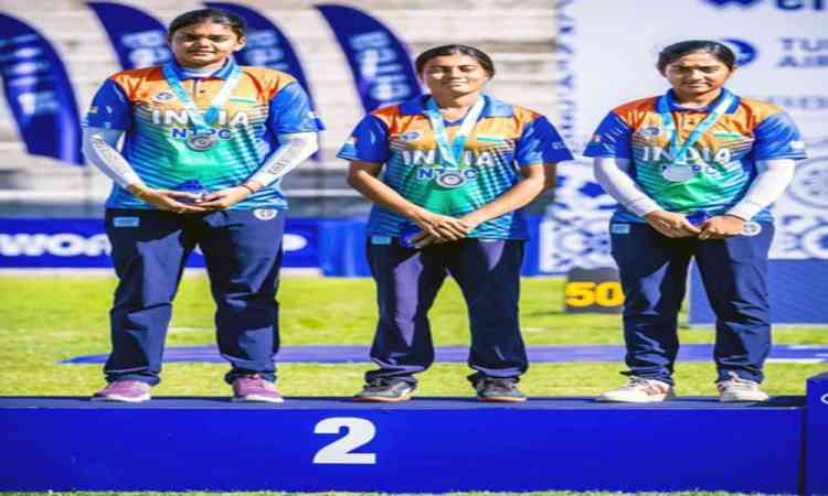 Andhra Pradesh CM congratulates Indian archery team for winning silver medal