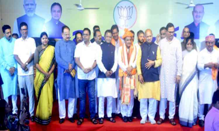 BJD targets BJP over induction of former MLA Pravat Biswal