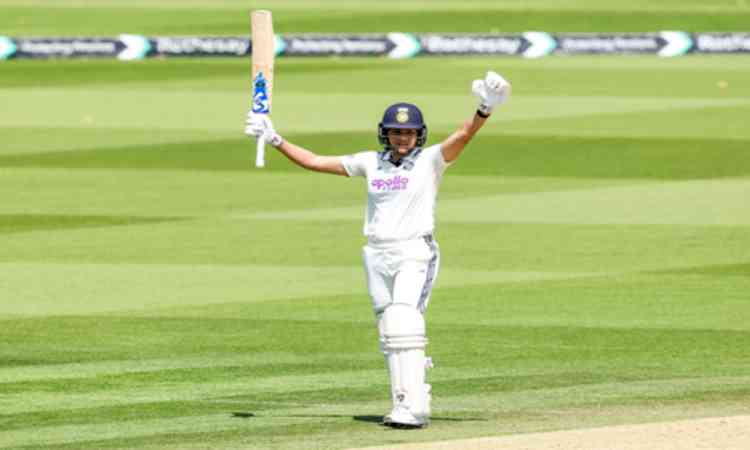 One-off Test: Yastika, bowlers put India on doorstep of historic victory over England