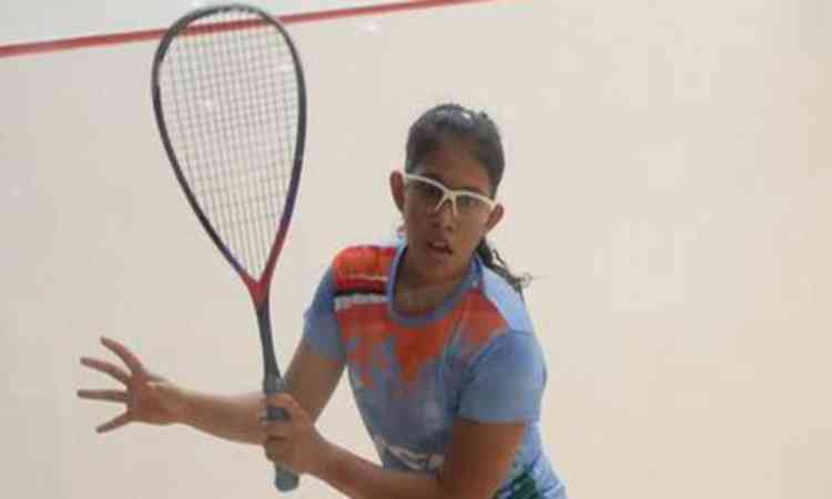 Sanya Vats in Chennai Squash PSA Challenger semis