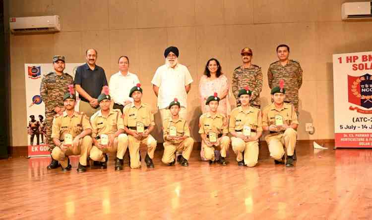 Role of NCC in shaping disciplined and responsible citizens lauded