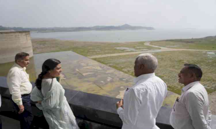 Punjab minister visits Pong Dam, takes stock of water inflow status