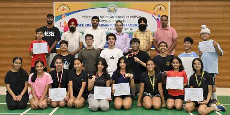 Sat Paul Mittal School Successfully Hosts CISCE Zonal Badminton Tournament 2026