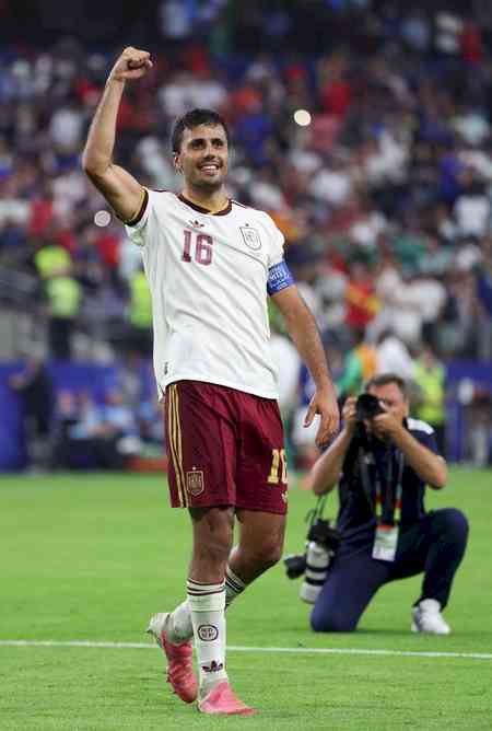 FIFA WC: Rodri praises ‘sensational’ Yamal, criticises officiating after Spain’s semi-final triumph