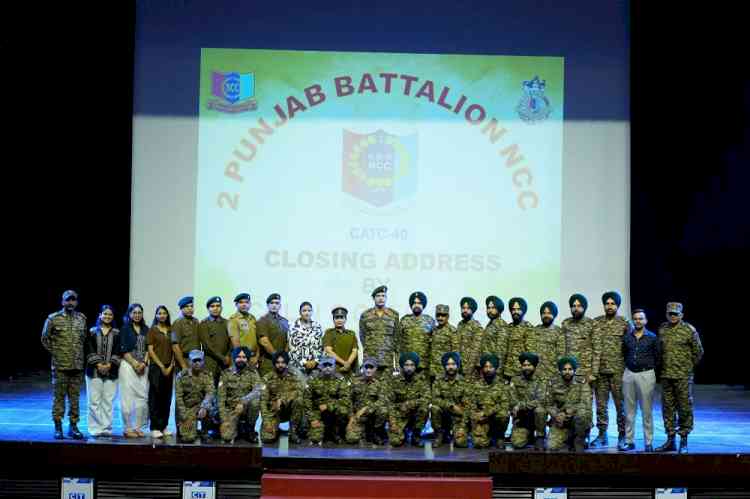 CATC-40 NCC Camp Concludes at CT Group of Institutes, Shahpur 