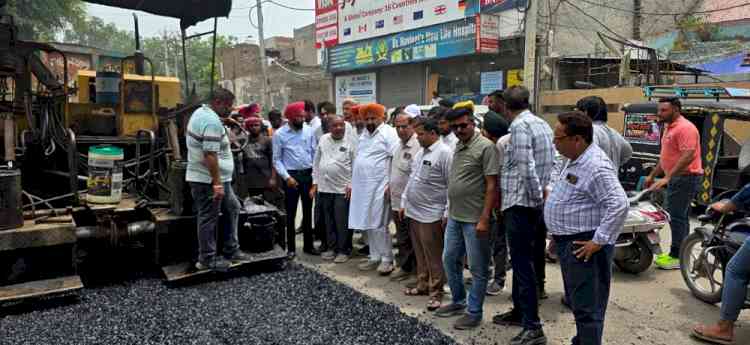 MLA Ranbir Singh Bhullar reviews Rs 12.63-Cr road projects in Ferozepur