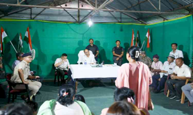 ‘Development’s foundation is peace’: Manipur CM during visit to violence-hit Kanto Sabal