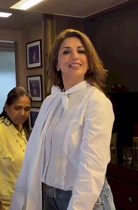 Sonali Bendre reveals what keeps her energized through busy days