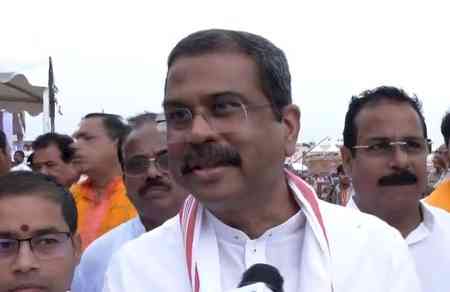 'Fortunate to have Mahaprabhu Jagannath's darshan': Dharmendra Pradhan attends Rath Yatra in Puri