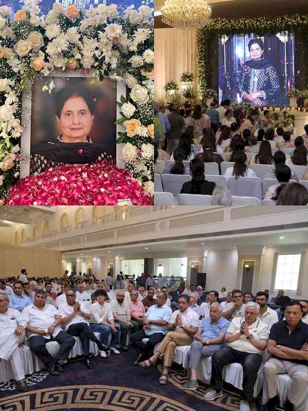 Heartfelt Tribute Paid at the Prayer Meeting in Memory of Late Manorama Mayor