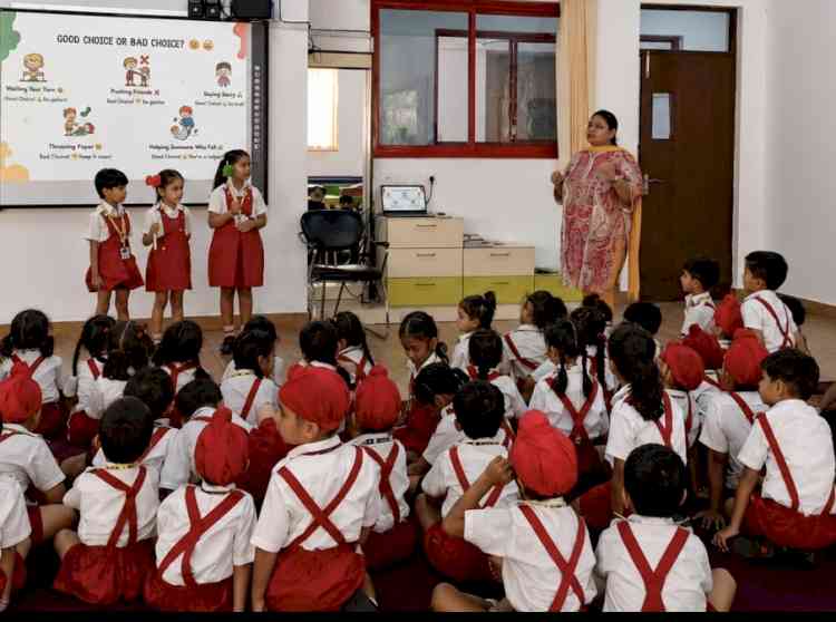 DPS Mohali holds session on good manners