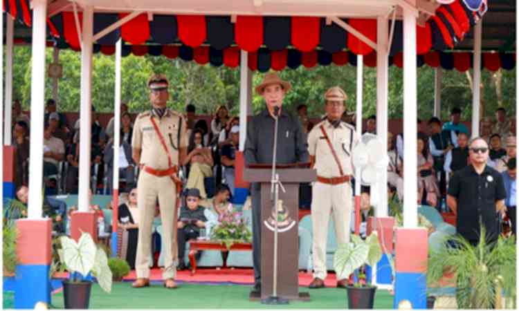Efficient police force vital for peaceful society: Mizoram CM