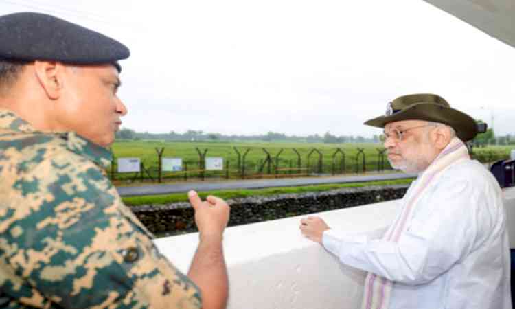 Infiltration corridors now secure borders under BJP govt: HM Amit Shah