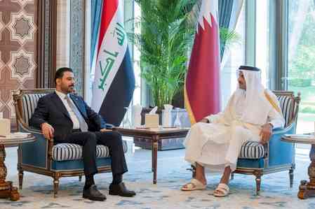 Qatari emir, Iraqi PM meet on US-Iran peace MoU, Hormuz Strait navigation