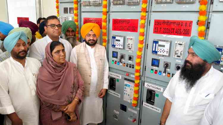Another Initiative of Mann Government – Power Minister Tarunpreet Singh Sond inaugurates 66 KV Grid Substation at Gidderwindi