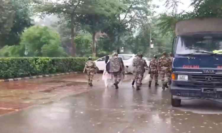 Delhi Police refute claims of security breach at NTA office amid 'Sansad Chalo' march