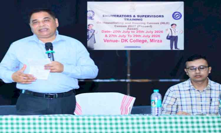 Census 2027 house listing training begins in Assam