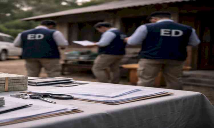 ED conducts search operations for illegal sand mining in Pathankot