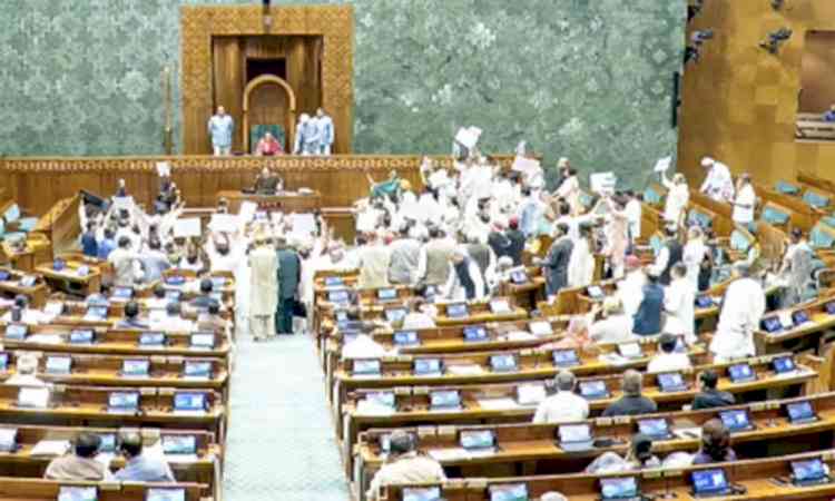 Parliament remains paralysed for second consecutive day amid Opposition protests