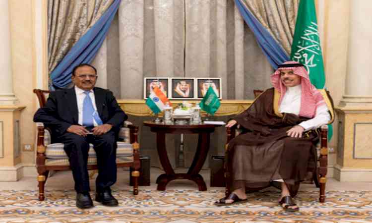 NSA Doval discusses enhancing energy security, protecting maritime corridors during Riyadh visit