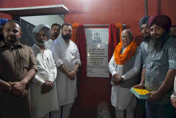Water Resources Minister Barinder Kumar Goyal Inaugurates Rs 1.10 Crore Lift Irrigation Scheme in Samrala’s Poonia Village