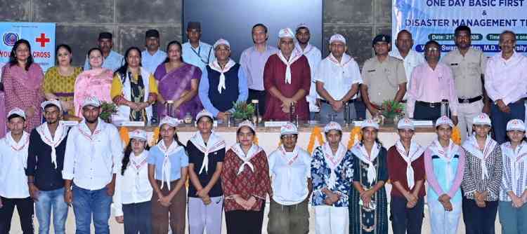 Vice-Chancellor Prof. Milap Punia calls upon students to become proficient in disaster management