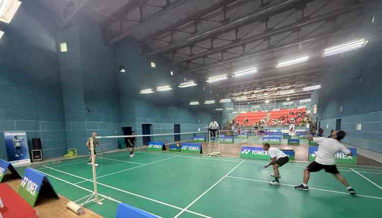 Young Shuttlers Shine on Day’s Play at Ludhiana District Badminton Championship–2026