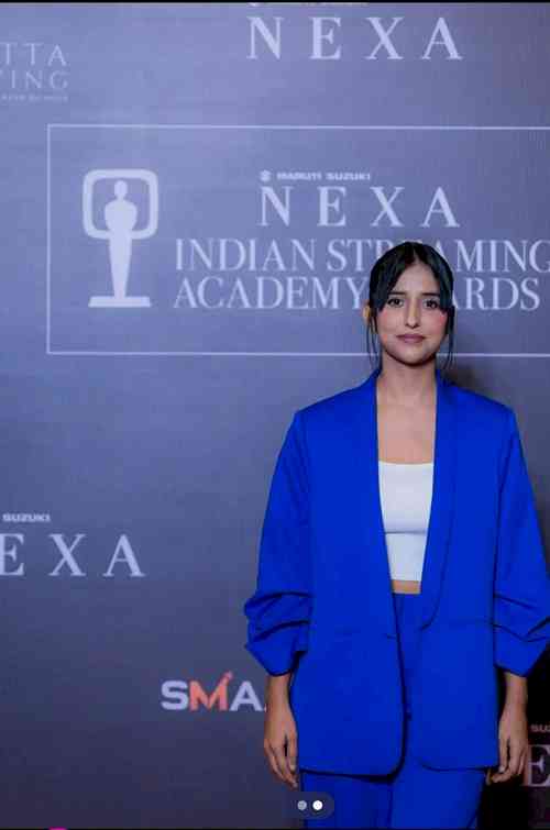 Krishna Gautam Stuns in a Classy Blue Blazer